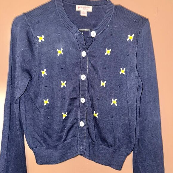 Brooks Brothers Red Fleece Bumblebee Cardigan - Size Medium - Picture 6 of 8